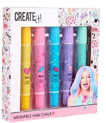 Kreda do włosów 5szt CREATE IT!, Canenco