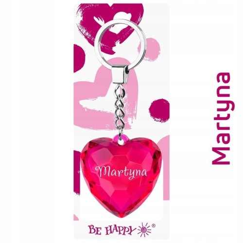 Brelok Serce Martyna, Be-Happy Gifts