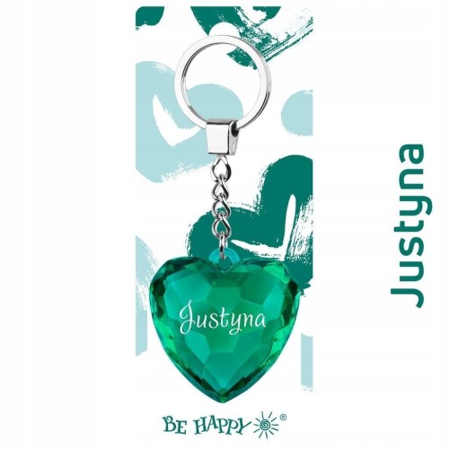 Brelok Serce Justyna, Be-Happy Gifts