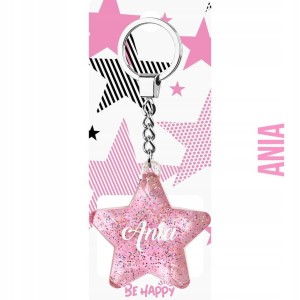 BRELOK GWIAZDKA ANIA, BE-HAPPY GIFTS