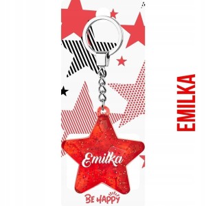 BRELOK GWIAZDKA EMILKA, BE-HAPPY GIFTS