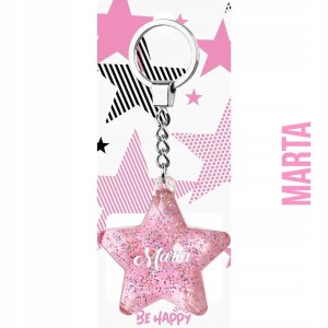 BRELOK GWIAZDKA MARTA, BE-HAPPY GIFTS