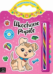 UKOCHANE PUPILE. MALOWANKA Z NAKLEJKAMI