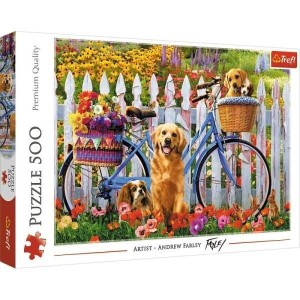PUZZLE 500 PIESKA PRZYGODA TREFL, TREFL