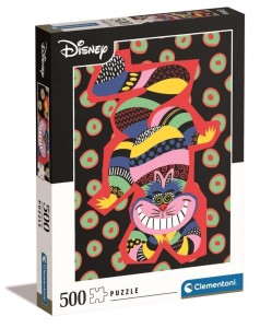 PUZZLE 500 HQ THE CHESHIRE CAT, CLEMENTONI