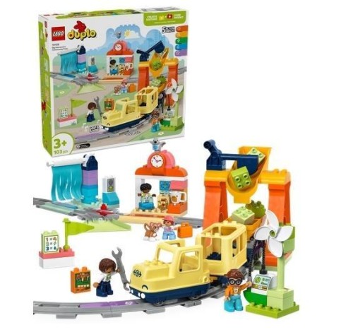 LEGO(R) DUPLO 10428 Duży interaktywny pociąg...