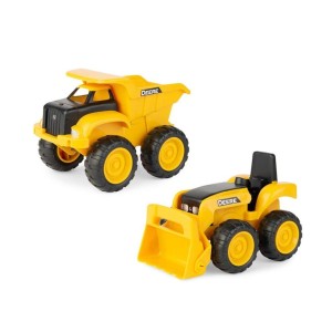 JOHN DEERE POJAZDY BUDOWLANE 2 SZT. TOMY, TOMY