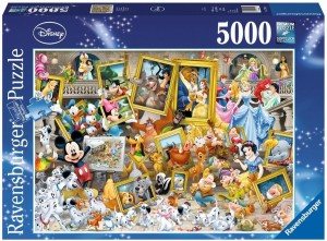 PUZZLE 5000 POSTACIE DISNEY, RAVENSBURGER