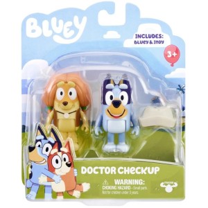BLUEY FIGURKA WIZYTA U LEKARZA 2SZT, TM TOYS