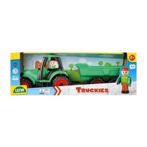 LENA TRUCKIES TRAKTOR Z PRZYCZEPĄ, LENA