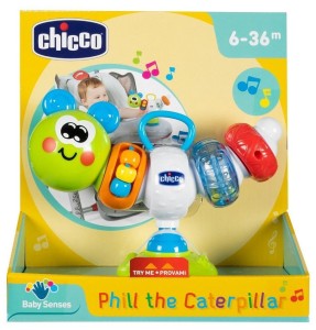 GĄSIENICA ZABAWKA NA KRZESEŁKO DO KARMIENIA