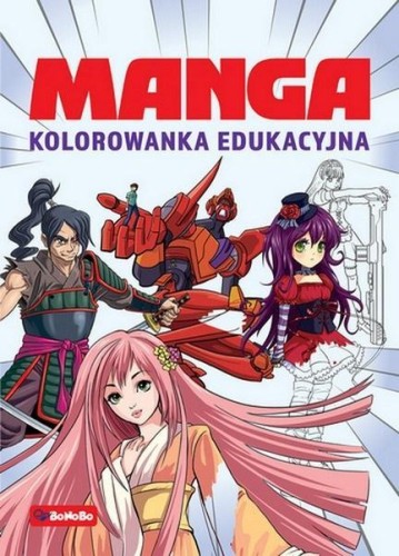 Manga. Kolorowanka edukacyjna, Laura Zavan