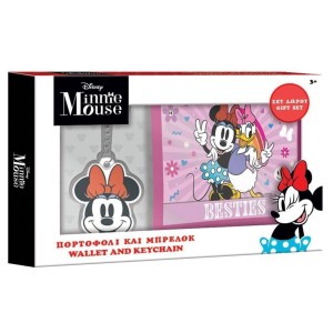 PORTFEL Z BRELOCZKIEM MINNIE