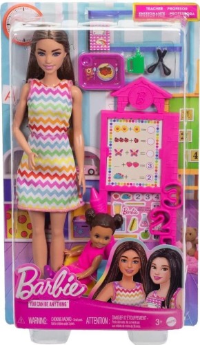 Barbie Lalka Nauczycielka JCR76, Mattel