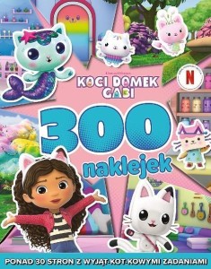 KOCI DOMEK GABI. 300 NAKLEJEK