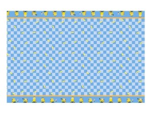 OBRUS PAPIEROWY MINIONKI 180X120CM