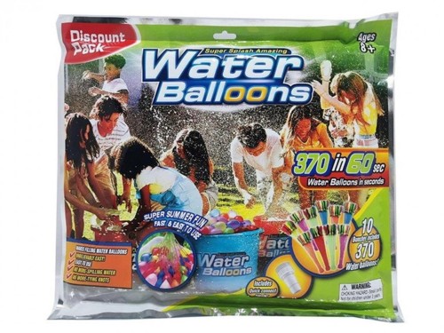 Balony wodne aluminium bag 36,5x33,5x3cm 370szt