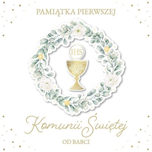 Pamiątka książeczka Komunia