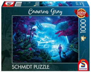 PUZZLE PQ 1000 CAMERON GRAY NIEBIAŃSKA FANTAZJA G3