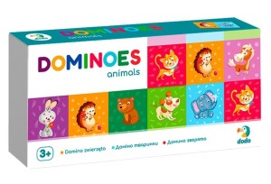 DOMINO ZWIERZĘTA 29 ELEMENTÓW, DODO