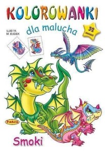 KOLOROWANKA DLA MALUCHA. SMOKI, PRACA ZBIOROWA