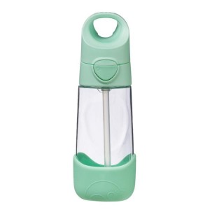 BUTELKA TRITANOWA ZE SŁOMKĄ SPEARMINT 450ML
