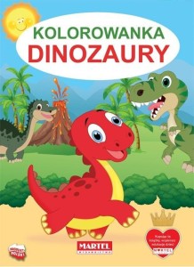 KOLOROWANKA. DINOZAURY, PRACA ZBIOROWA