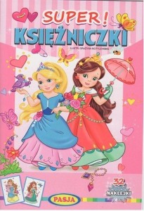 SUPER! KSIĘŻNICZKI. 32 NAKLEJKI