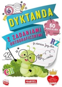 DYKTANDA Z ZADANIAMI ORTOGRAFICZNYMI Z NAKLEJKAMI