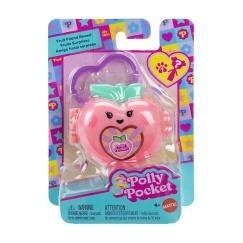 POLLY POCKET FRUIT FRIEND REVEAL PEACH, MATTEL