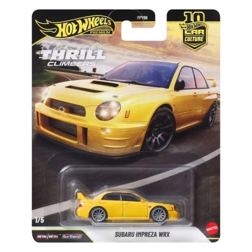 Hot Wheels Kultowe auta Subaru Impreza WRX, Mattel