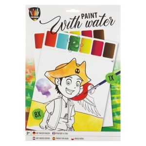 KOLOROWANIE WODNE A4 PIRAT