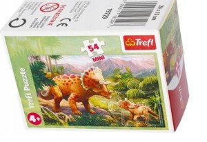 PUZZLE 54 MINI NIESAMOWITE DINOZAURY 2 TREFL