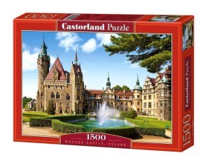 PUZZLE 1500 ZAMEK MOSZNA - POLSKA CASTOR