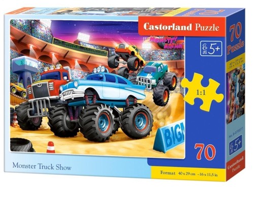 Puzzle 70 Monster Truck Show CASTOR, Castorland