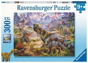 PUZZLE XXL 300 DINOZAURY, RAVENSBURGER