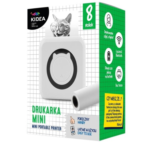 Mini drukarka termiczna KIDEA, DERFORM