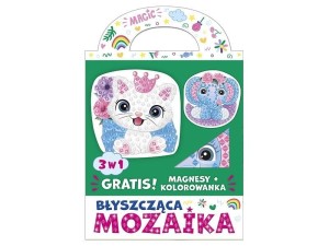 BŁYSZCZĄCA MOZAIKA 3W1 - KOTEK I SŁONIK