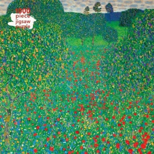 Puzzle 1000 Pole maków Gustav Klimt, Flame Tree