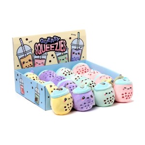 PLUSZOWA ZABAWKA DO ŚCISKANIA BUBBLE TEA, PUCKATOR