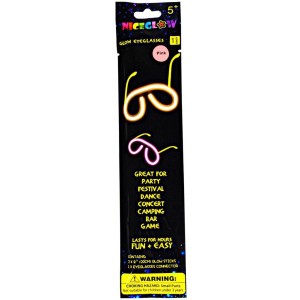 OKULARY GLOW STICK