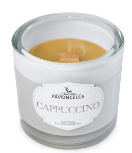 ŚWIECZKA SOJOWA CAPPUCCINO BIAŁA 170G
