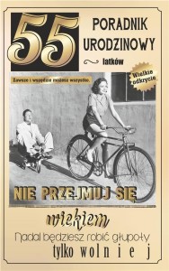 KARTKA OKOLICZNOŚCIOWA URODZINY 55 U72