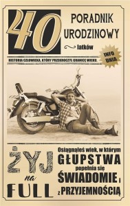 KARTKA OKOLICZNOŚCIOWA URODZINY 40 U10