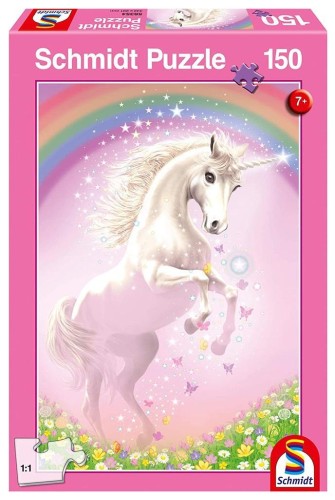 Puzzle 150 Różowy jednorożec G3, Schmidt