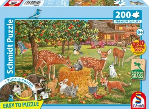 PUZZLE 200 WSPÓLNY POSIŁEK, SCHMIDT
