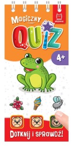 MAGICZNY QUIZ Z ŻABKĄ. DOTKNIJ I SPRAWDŹ