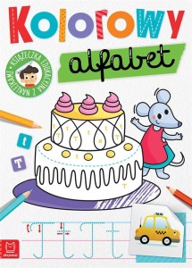 KOLOROWY ALFABET. EDUKACYJNA KSIĄŻECZKA