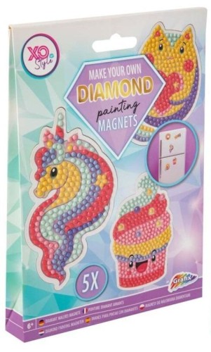 Diamentowe ozdabianie magnesów XO Style, Grafix