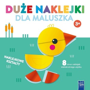 DUŻE NAKLEJKI DLA MALUSZKA 3+ KACZUSZKA